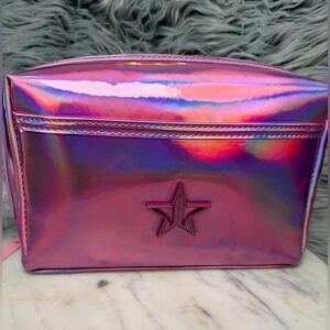 NWT Jeffree Star WINTER 2024 PINK Holographic Bag